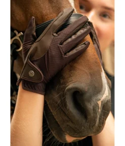 Felix Bühler Gants d'équitation d'été Sway II marron foncé Outlet