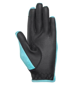 STEEDS Gants d'équitation enfant Horsy aqua