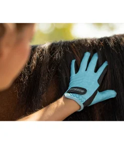 STEEDS Gants d'équitation enfant Horsy aqua