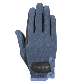 STEEDS Gants d'équitation enfant Horsy marine Best