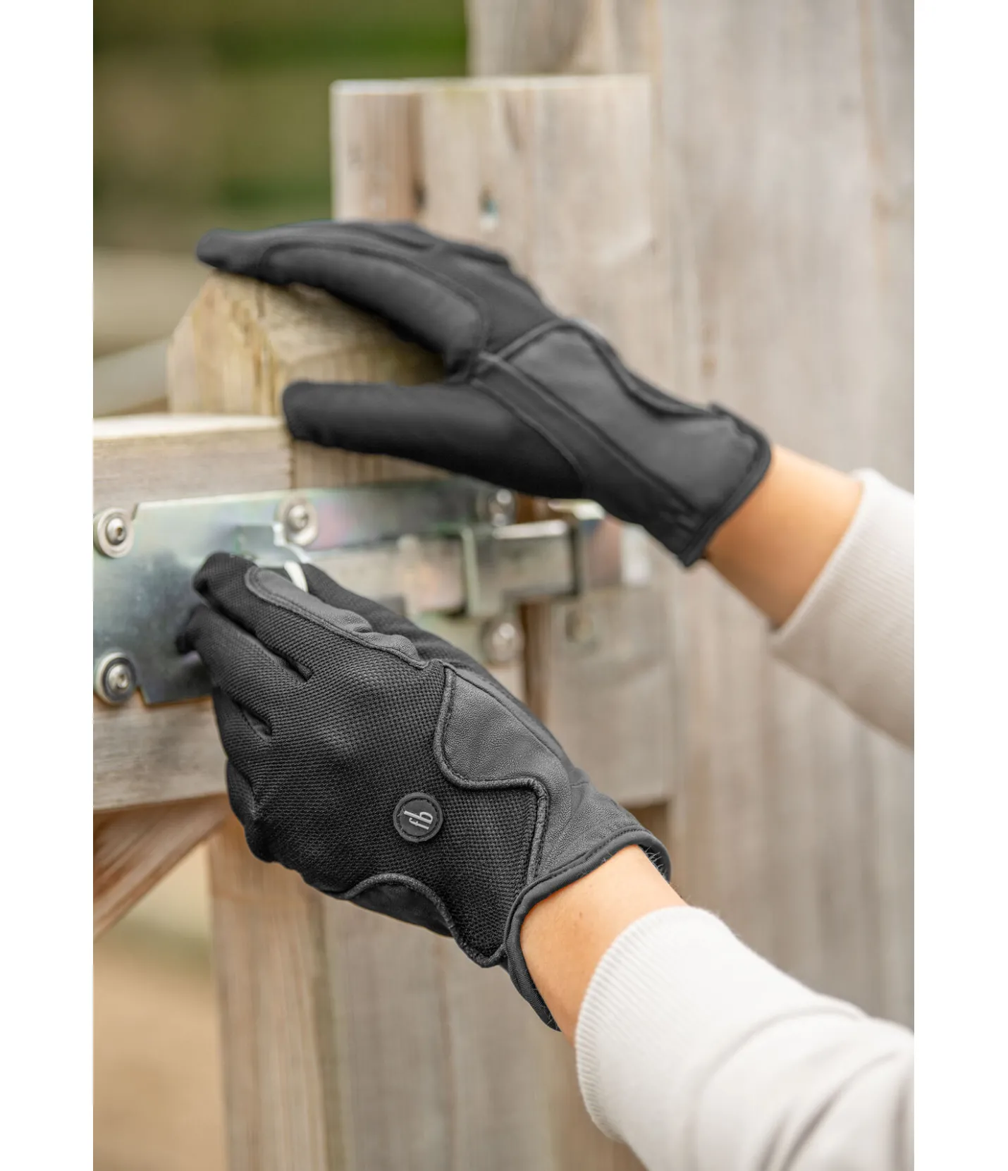 Felix Bühler Gants d'équitation été Donna noir Sale