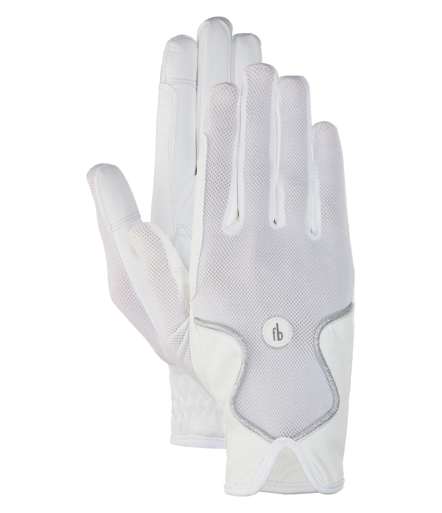 Felix Bühler Gants d'équitation été Donna blanc Outlet