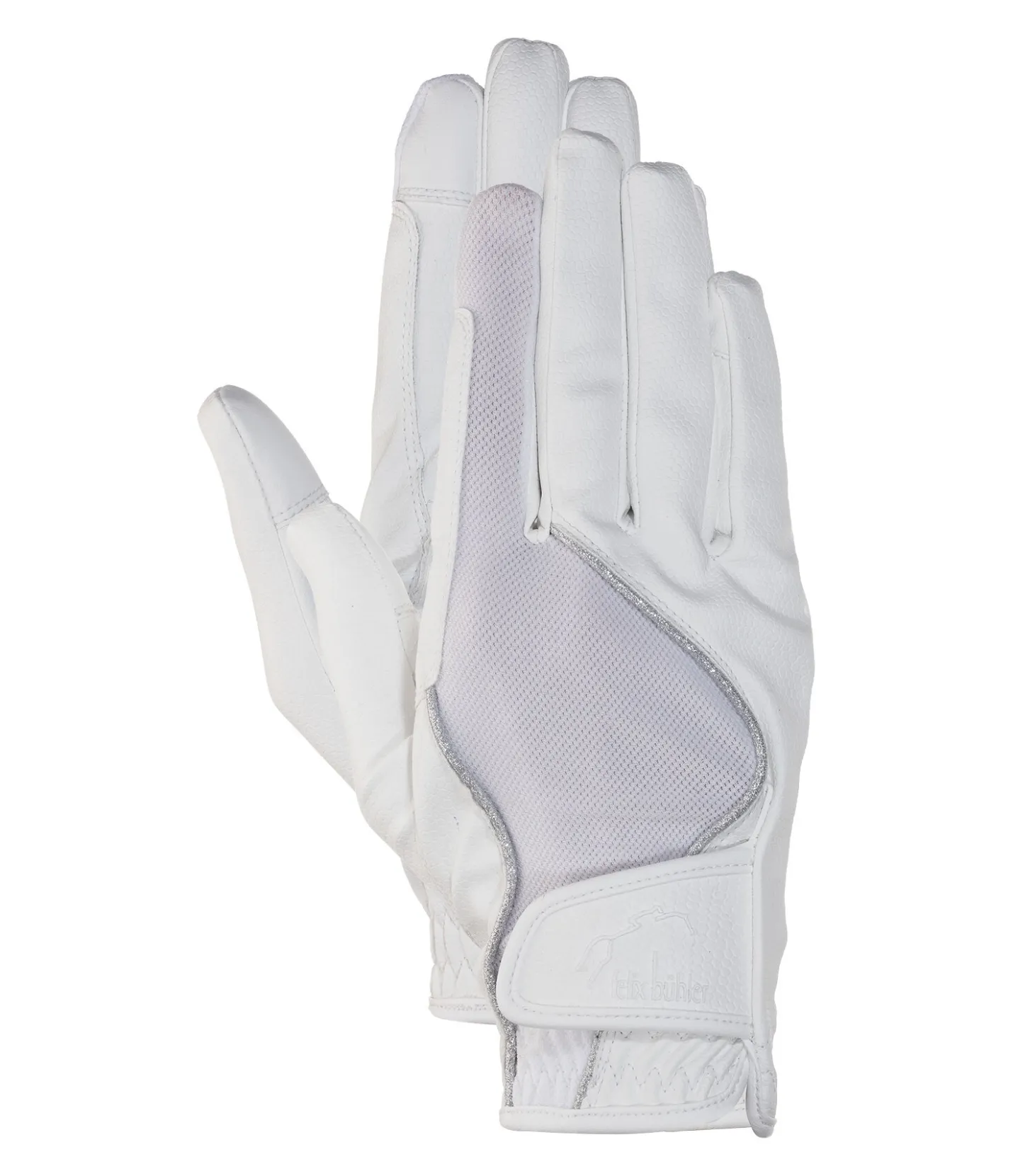 Felix Bühler Gants d'équitation été Shane blanc Discount