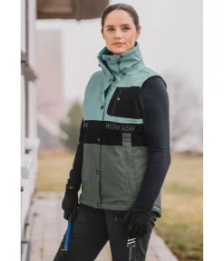 EQUESTRIAN WORK WEAR Gilet d'extérieur forêt Discount