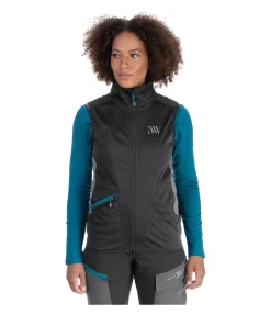 EQUESTRIAN WORK WEAR Gilet d'extérieur fonctionnel noir New