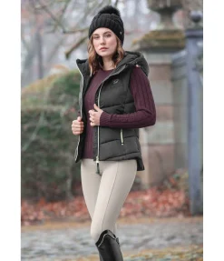 Felix Bühler Gilet d'équitation à capuche Lena noir Outlet