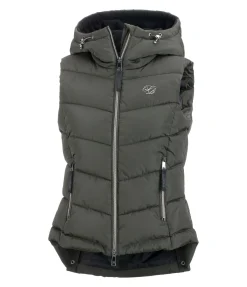 Felix Bühler Gilet d'équitation à capuche Lena vert sapin Outlet