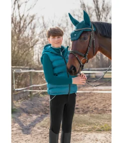 STEEDS Gilet d'équitation à capuche enfant Calla turquoise foncé Outlet