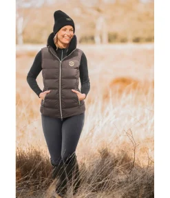 Felix Bühler Gilet d'équitation Lola chocolat noir New