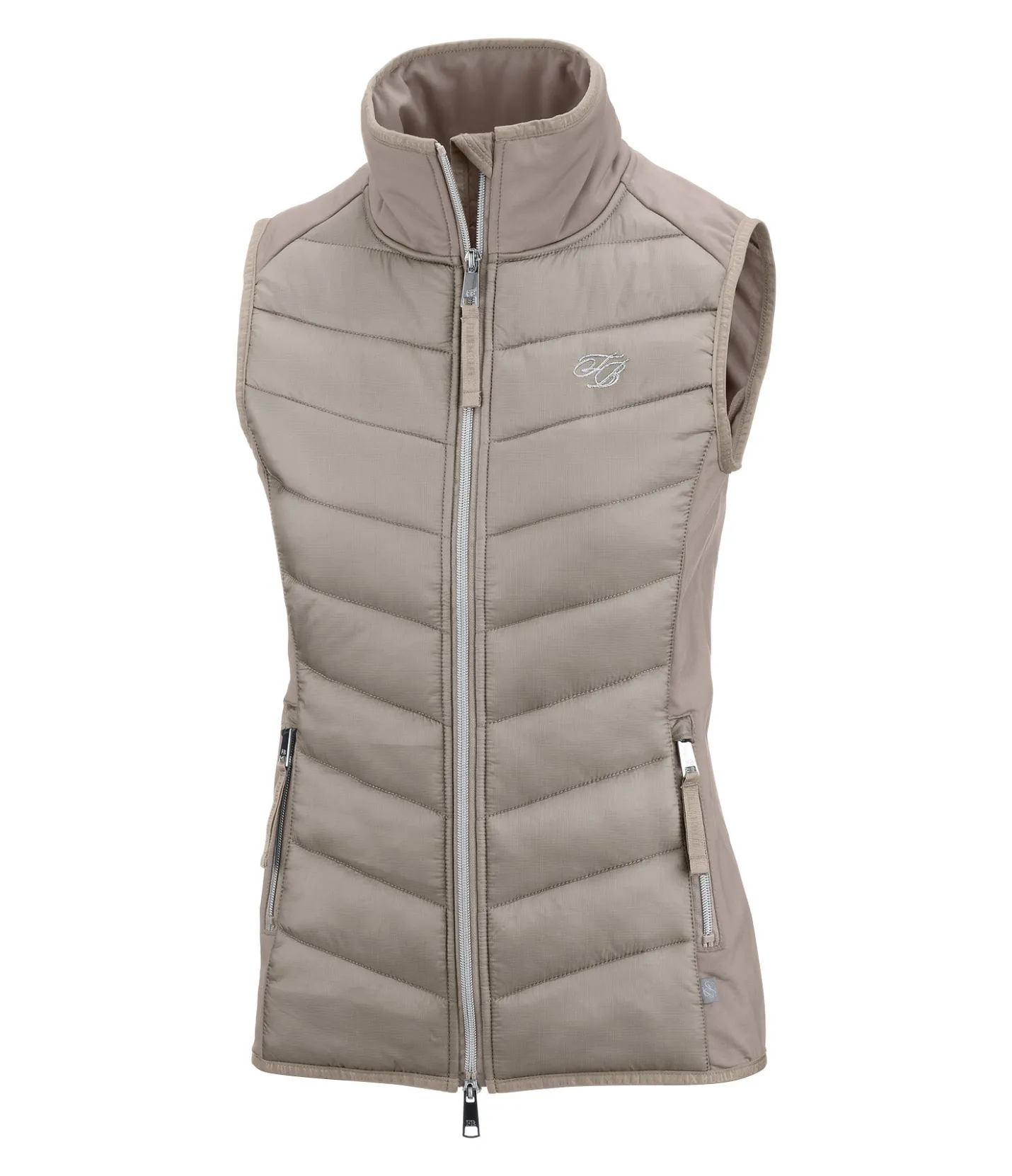 Felix Bühler Gilet d'équitation Nele taupe New