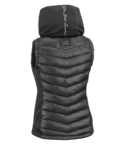 Felix Bühler Gilet d'équitation bi-matière à capuche Zoey noir Online