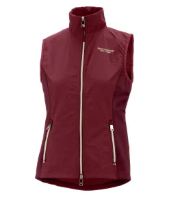 Felix Bühler Gilet d'équitation bi-matière Jeanne bordeaux Sale