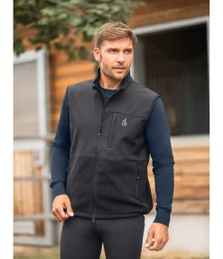 Felix Bühler Gilet d'équitation bi-matière pour homme Chicago noir Best