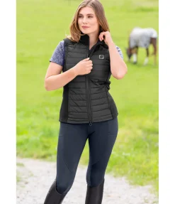 STEEDS Gilet d'équitation bi-matière Cleo II noir Online