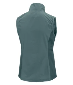Felix Bühler Gilet d'équitation bi-matière Jeanne vert jade