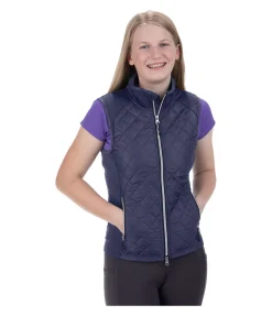 STEEDS Gilet d'équitation bi-matière enfant Mika II marine Discount
