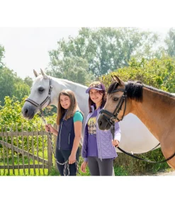 STEEDS Gilet d'équitation bi-matière enfant Mika II marine Discount