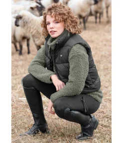 Felix Bühler Gilet d'équitation cropped Liana noir