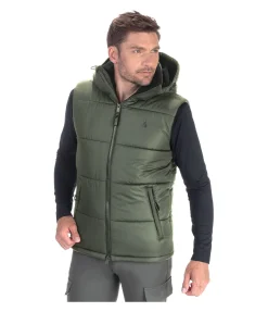 Felix Bühler Gilet d'équitation matelassé homme Omaha forêt