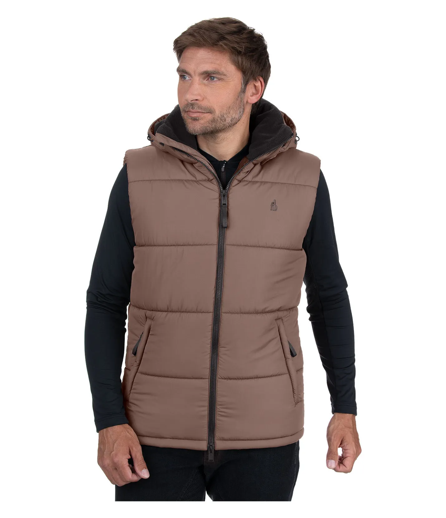 Felix Bühler Gilet d'équitation matelassé homme Omaha cannelle Sale