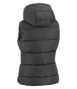 STEEDS Gilet d'équitation matelassé à capuche Mira III noir Discount