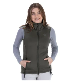 Felix Bühler Gilet d'équitation softshell Leia vert sapin Clearance