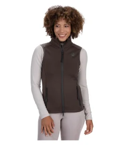 Felix Bühler Gilet d'équitation softshell Leia chocolat noir Sale