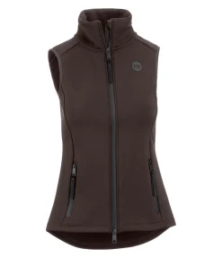 Felix Bühler Gilet d'équitation softshell Leia chocolat noir Sale