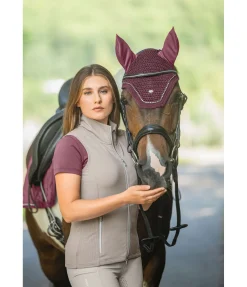 Felix Bühler Gilet d'équitation stretch Performance Marit taupe Best