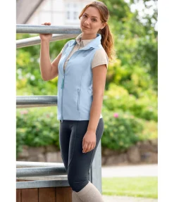 STEEDS Gilet d'équitation stretch Performance Tracy II bleu glacé Best