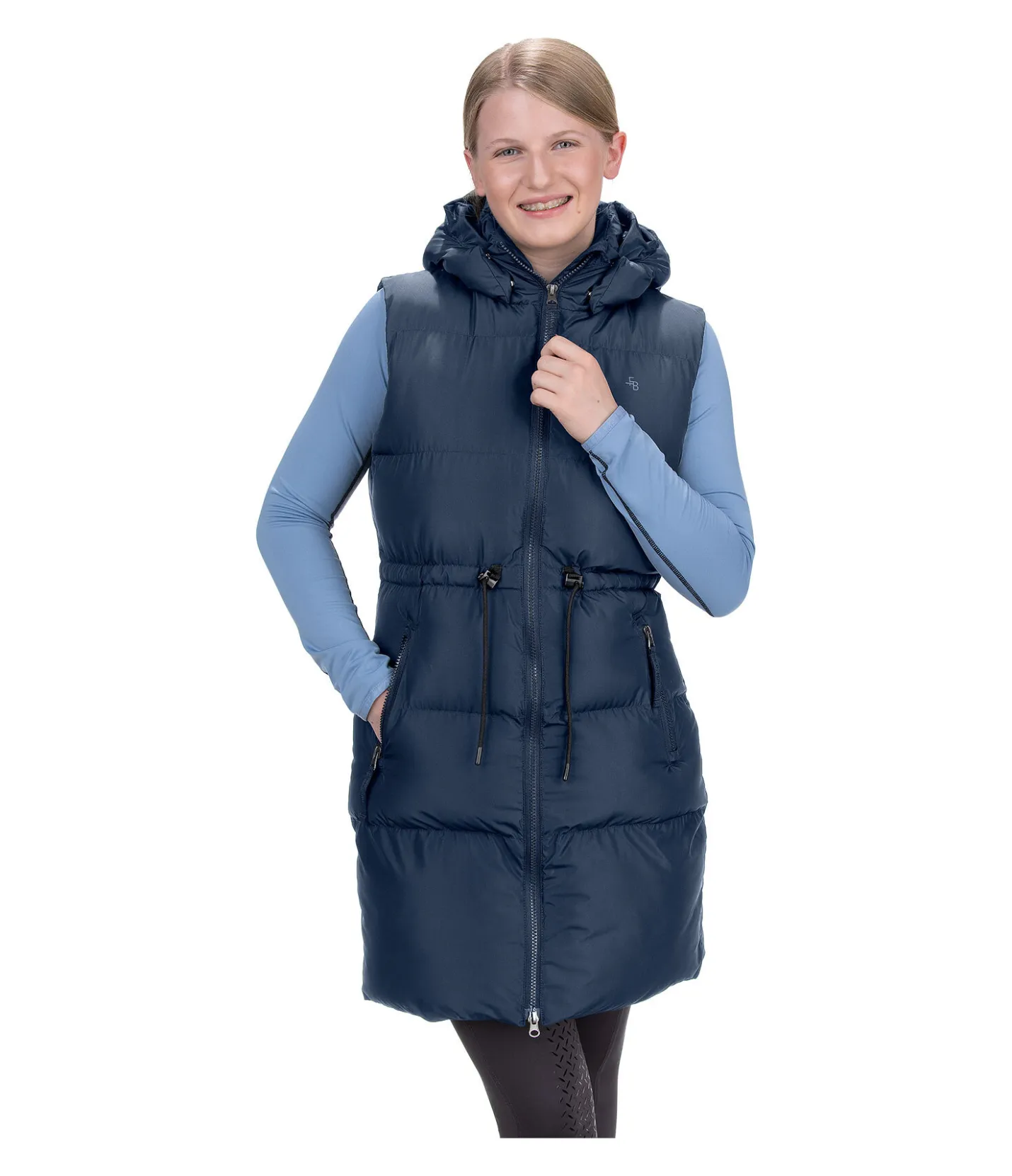 Felix Bühler Gilet long enfant navy Discount