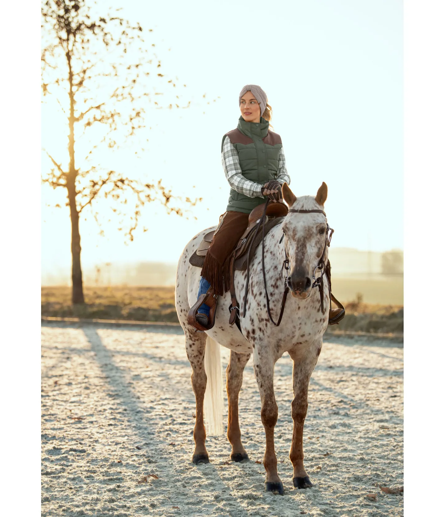 STONEDEEK Gilet matelassé Hazel vert mousse Sale