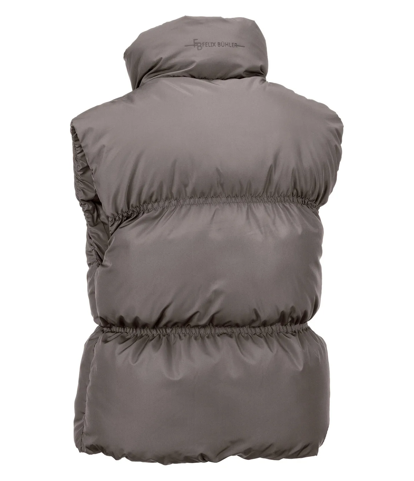 Felix Bühler Gilet matelassé cropped enfant taupe foncé Sale