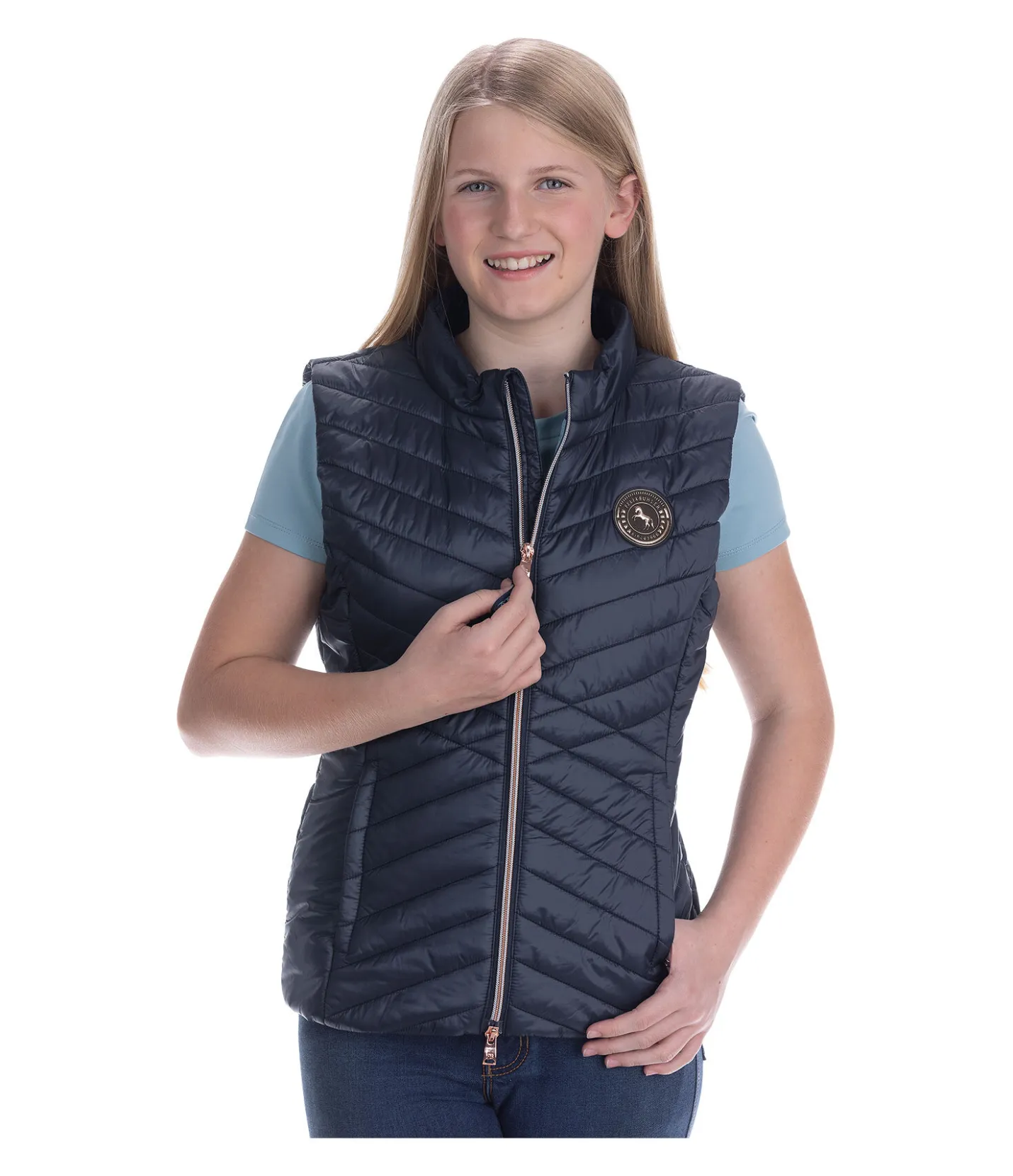 Felix Bühler Gilet matelassé enfant Diana navy Best