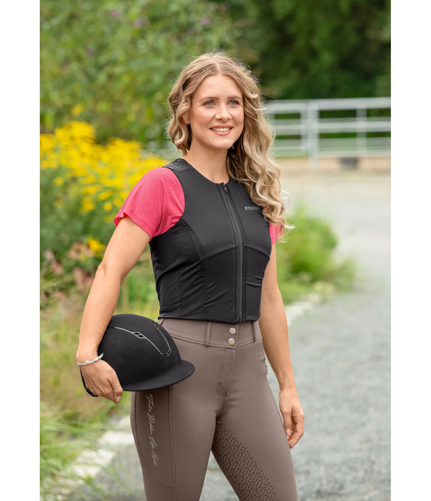STEEDS Gilet protège-dos Epic Pro noir Outlet