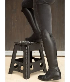 SHOWMASTER Grand tabouret pliable noir Best