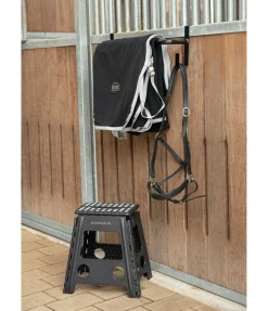 SHOWMASTER Grand tabouret pliable noir Best
