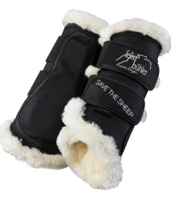 Felix Bühler Guêtres de dressage antérieures Save the Sheep noir Sale