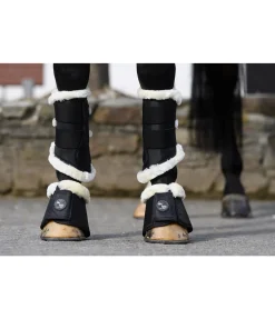 Felix Bühler Guêtres de dressage antérieures Save the Sheep noir Sale
