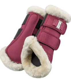 Felix Bühler Guêtres de dressage en polaire Teddy Essential (antérieurs) wild berry Online