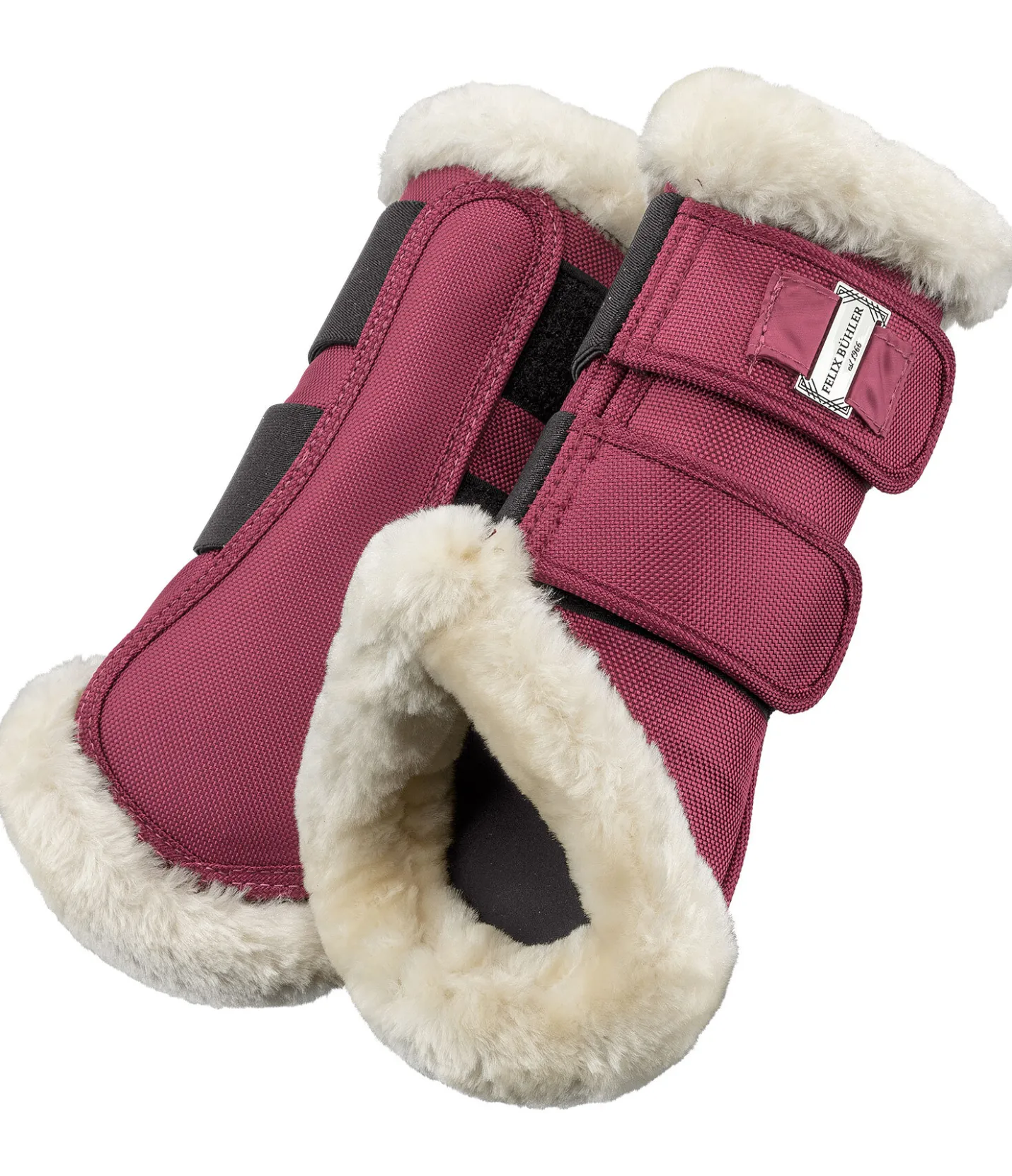 Felix Bühler Guêtres de dressage en polaire Teddy Essential (antérieurs) wild berry Online
