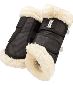 Felix Bühler Guêtres de dressage en polaire Teddy Essential (antérieurs) noir Outlet