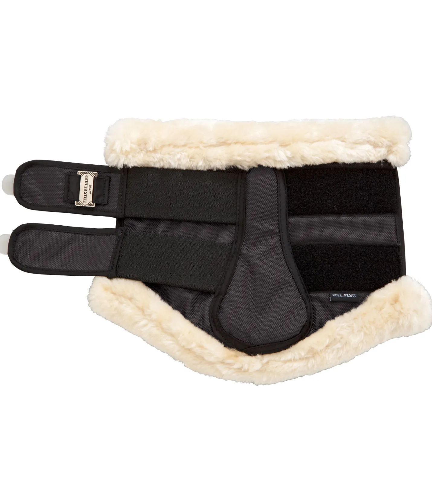 Felix Bühler Guêtres de dressage en polaire Teddy Essential (antérieurs) noir Outlet