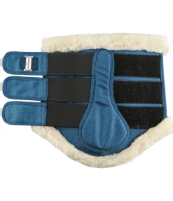 Felix Bühler Guêtres de dressage en polaire Teddy Essential (postérieurs) bleu océan Discount