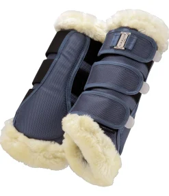 Felix Bühler Guêtres de dressage en polaire Teddy Essential (postérieurs) denim clair
