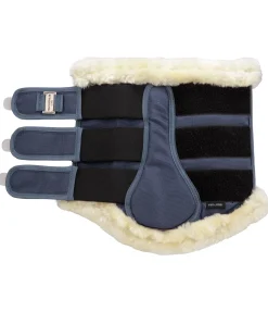 Felix Bühler Guêtres de dressage en polaire Teddy Essential (postérieurs) denim clair
