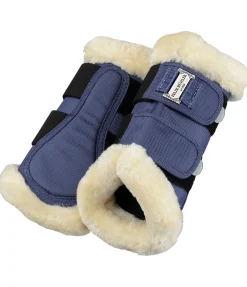 Felix Bühler Guêtres de dressage en polaire Teddy Essential (antérieurs) bleu capri New
