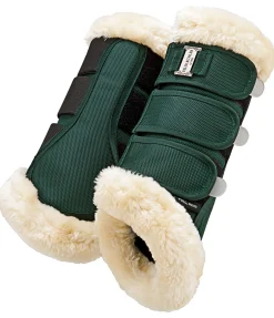 Felix Bühler Guêtres de dressage en polaire Teddy Essential (postérieurs) vert d´eau Sale