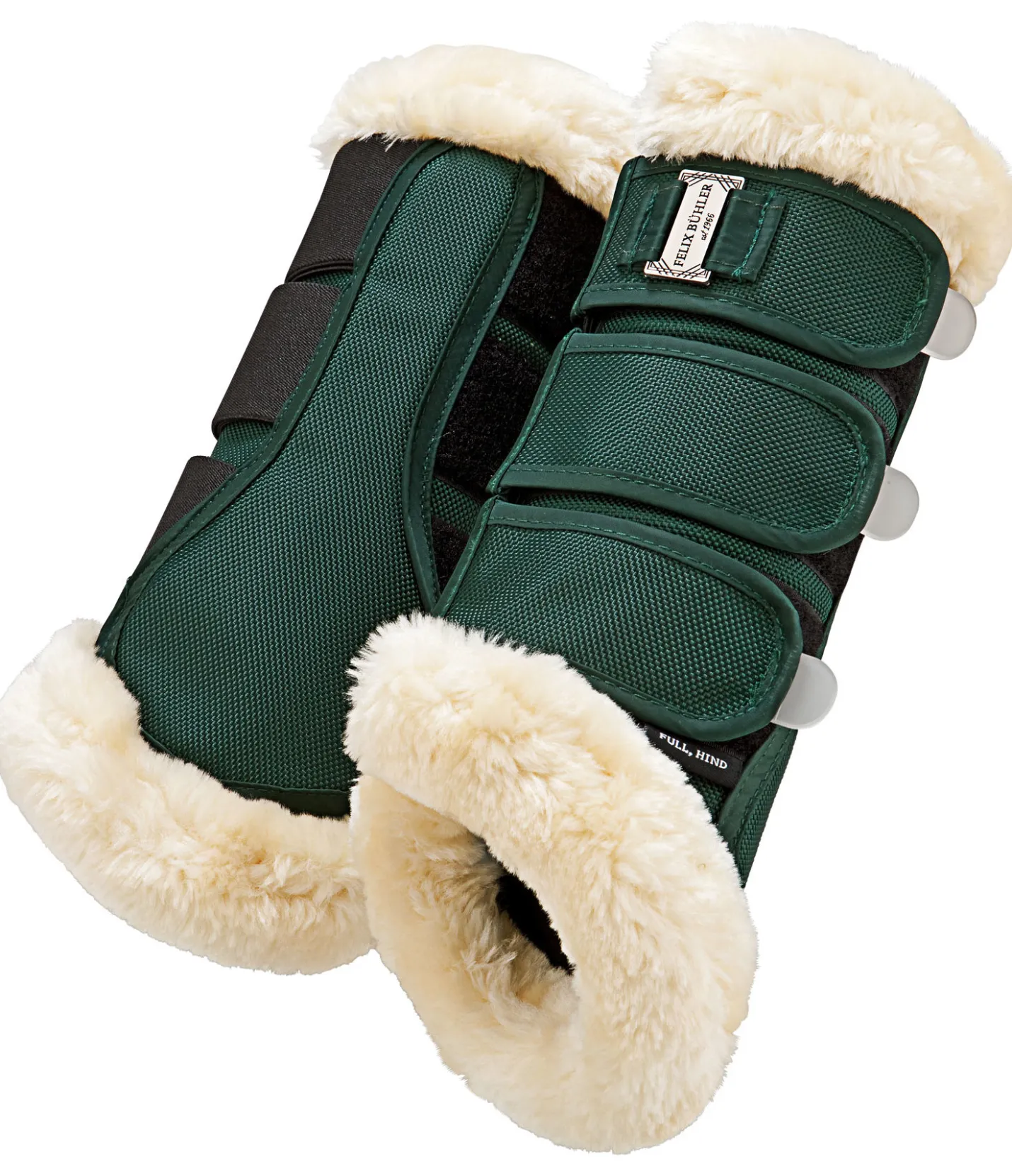 Felix Bühler Guêtres de dressage en polaire Teddy Essential (postérieurs) vert d´eau Sale