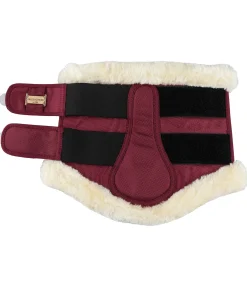 Felix Bühler Guêtres de dressage en polaire Teddy Essential (antérieurs) bordeaux Sale